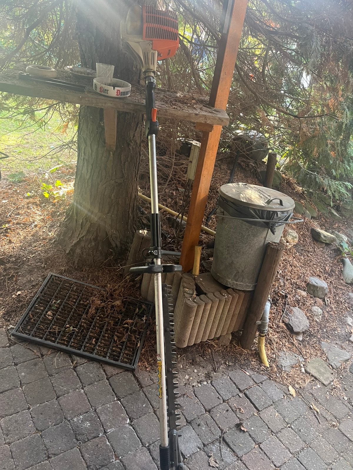 Ruilen tegen n makita accu stok heggenschaar, Tuin en Terras, Ophalen, Zo goed als nieuw, Accu