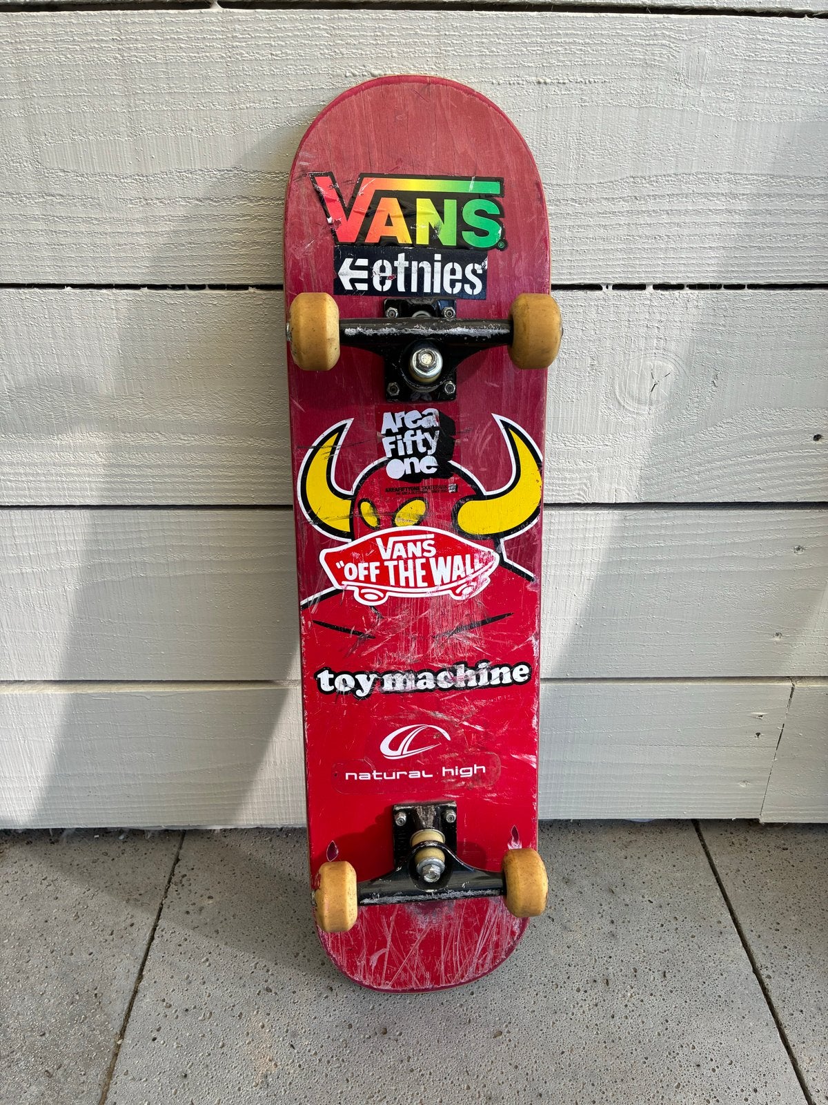 Skateboard 100% skateshop - Vans, Etnies, Toy Machine, Ophalen, Gebruikt, Skateboard