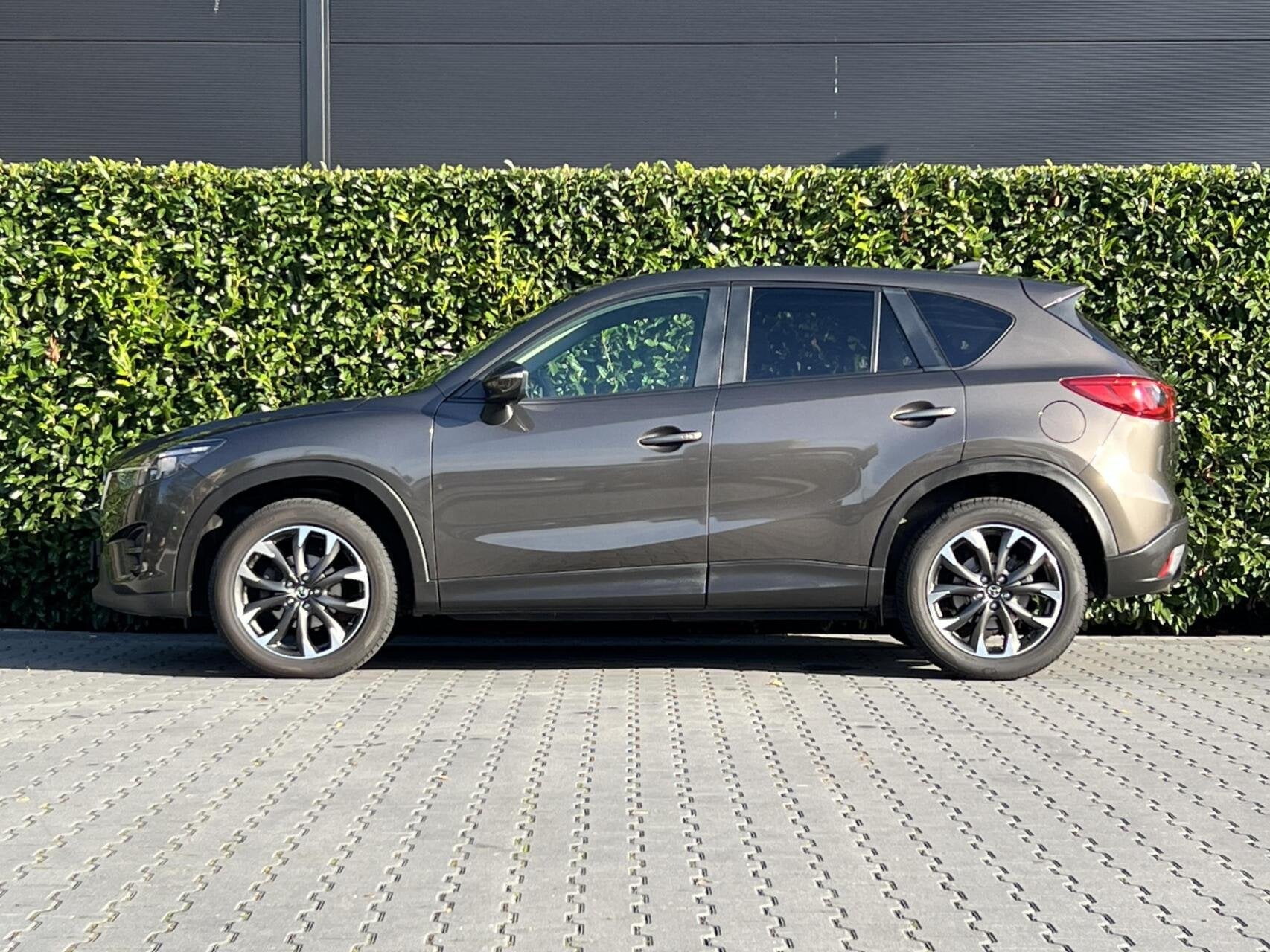 Mazda CX-5 2.5 SkyActiv-G 192 GT-M 4WD, FACELIFT BOSE, NAVIG, Automaat, Stof, Zwart, Bruin