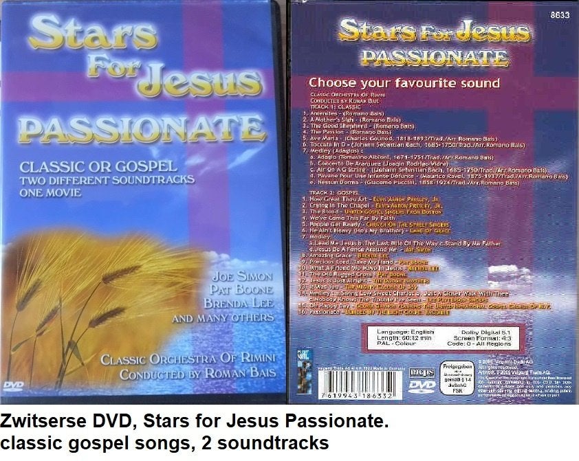 nieuwe DVD, STARS FOR JESUS passionate, gospels, Alle leeftijden, Ophalen of Verzenden, Nieuw in verpakking