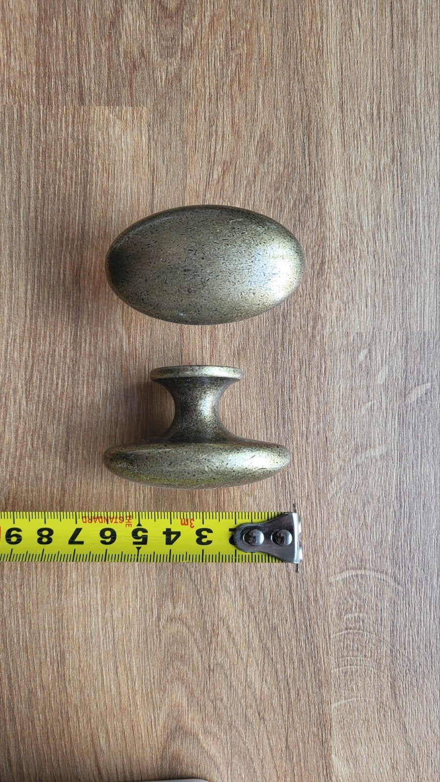 Massief metalen keuken deurknoppen - set van 20, Ophalen, Gebruikt