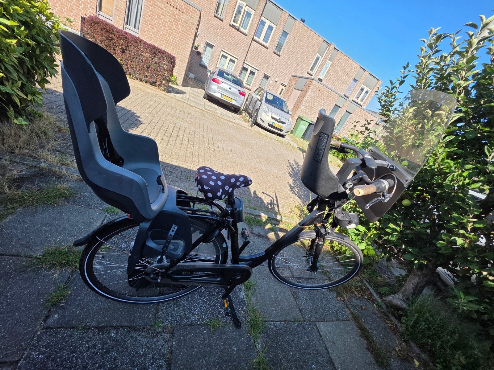 Sparta fiets met 5 versnellingen en kinderzitjes, Ophalen, Sparta, Versnellingen