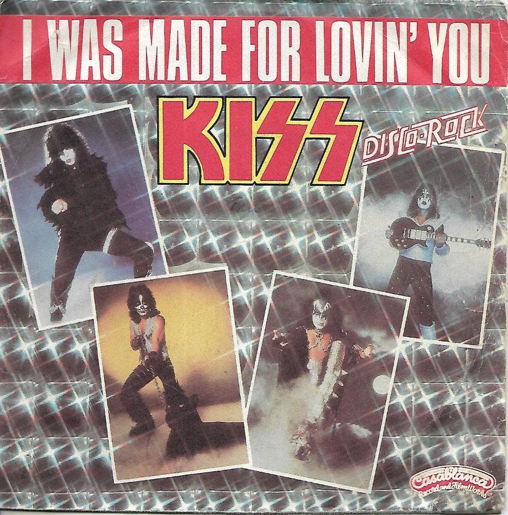 Kiss - I was made for lovin` you, Ophalen of Verzenden, Gebruikt, 7 inch, Pop