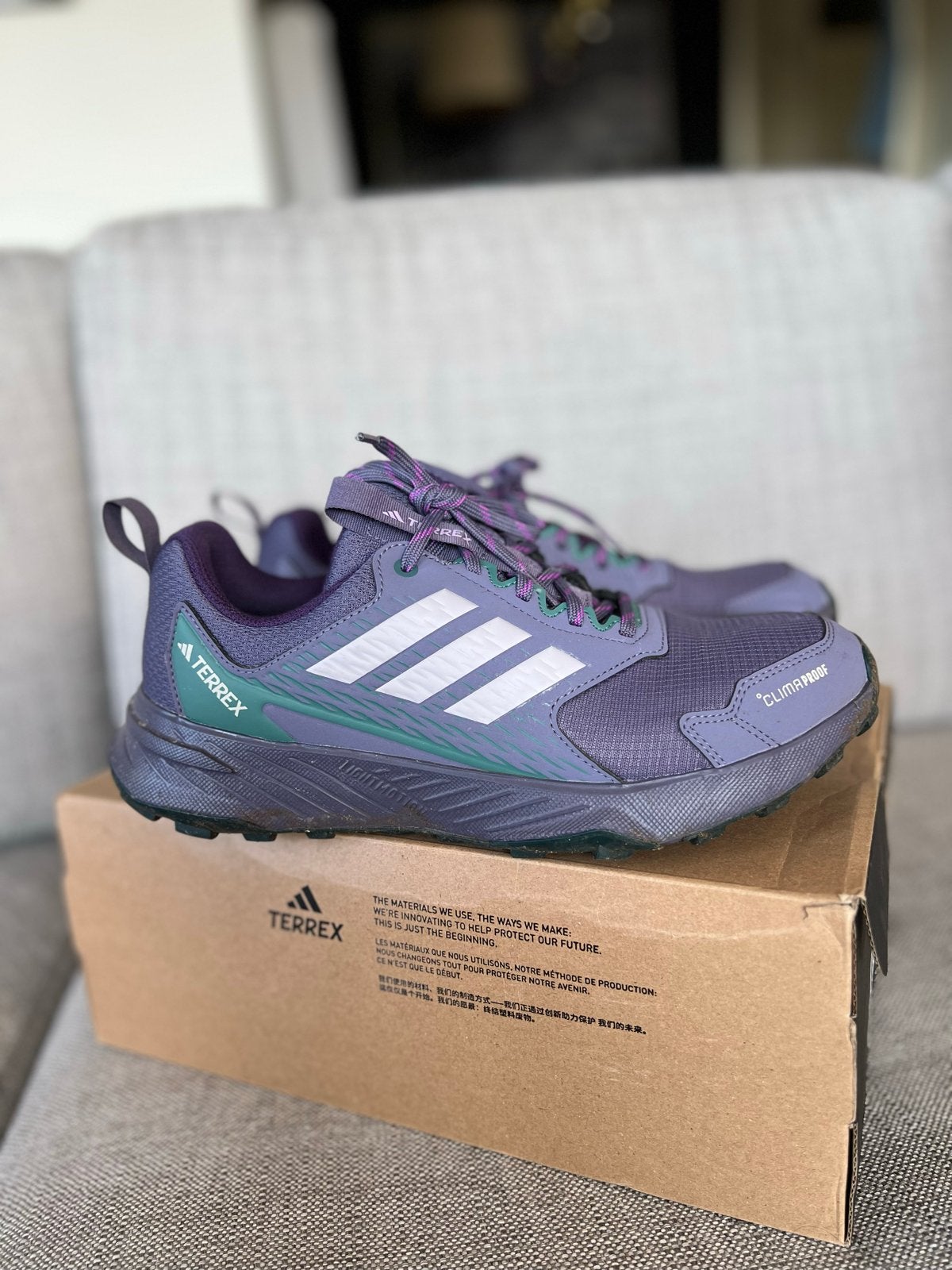 Adidas Terrex Tracefinder 2 Climaproof Running Schoenen, Overige kleuren, Sportschoenen, Ophalen of Verzenden, Zo goed als nieuw