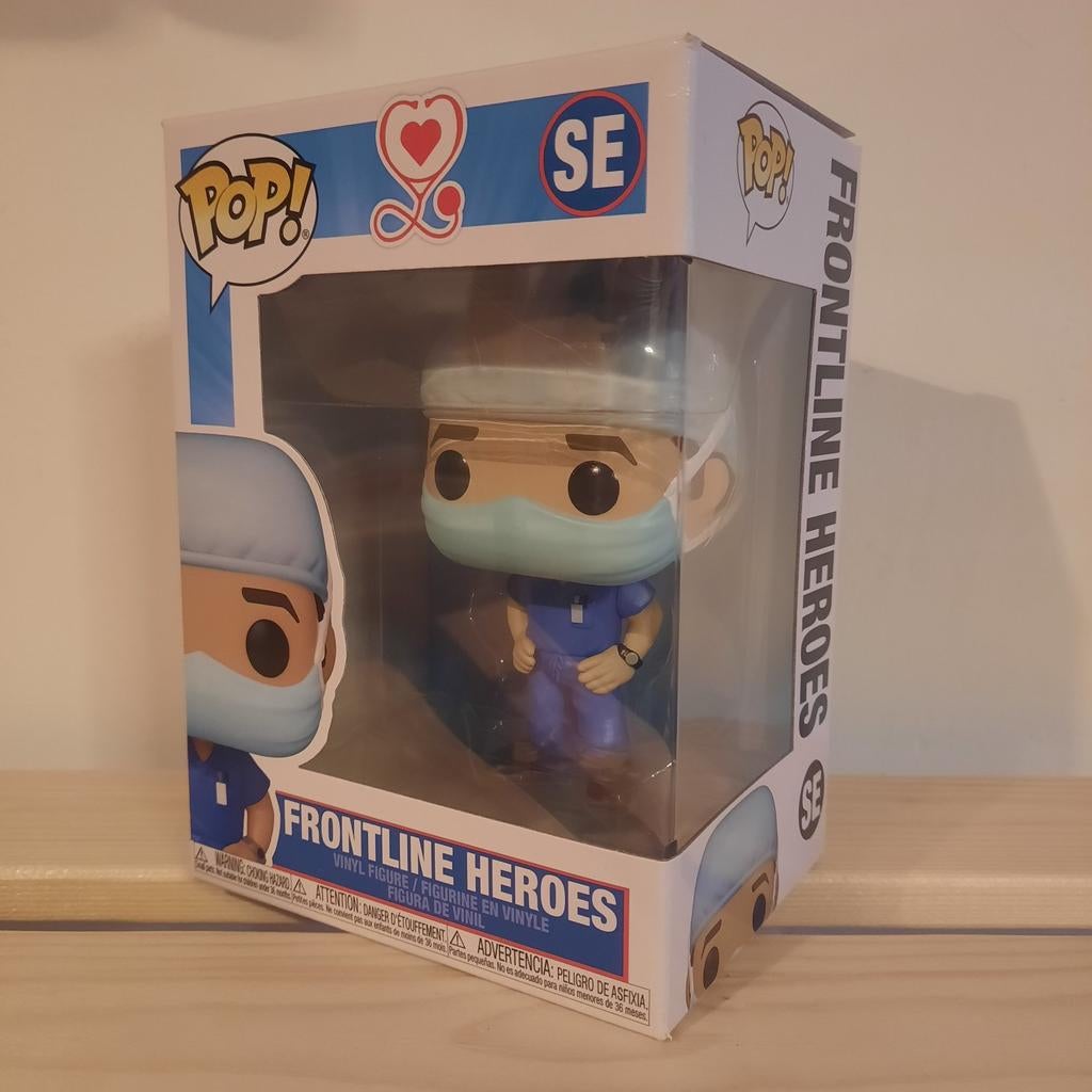 Funko Pop! Frontline Heroes - Dokter met mondkapje, Ophalen of Verzenden, Nieuw