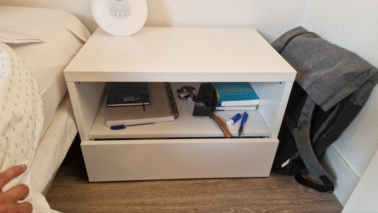 nachtkastje ikea, Ophalen, Gebruikt, Minder dan 45 cm, Minder dan 55 cm