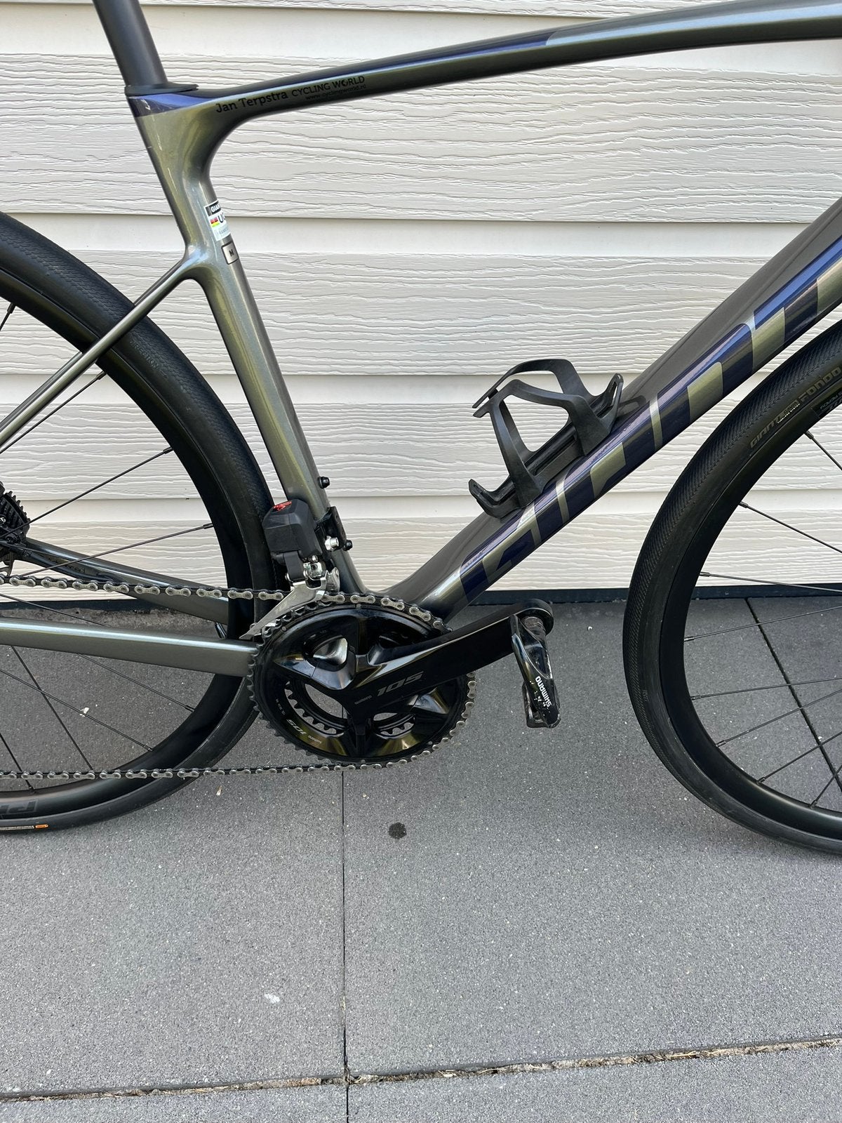 Giant defy advanced  1, Ophalen, 28 inch, Carbon, Heren