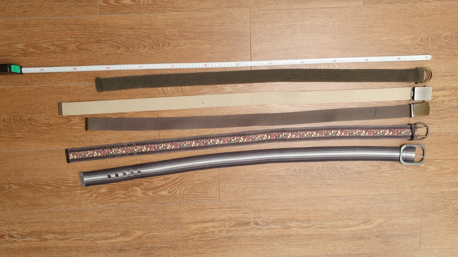 Diverse stoffen damesriemen, Ophalen, Zo goed als nieuw, Overige kleuren, 100 cm of meer