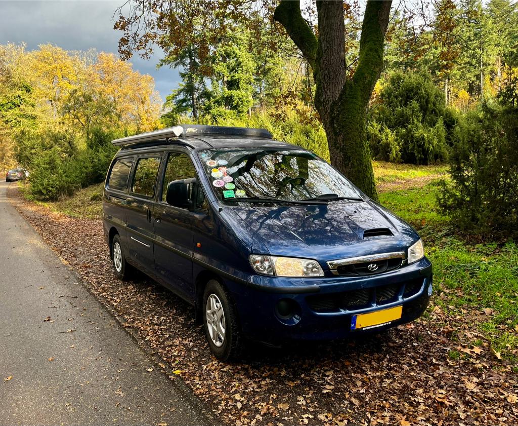 Mooie veelzijdige Hyundai H200 buscamper campervan, Overige merken, Luifel, Airbags, Tot en met 2