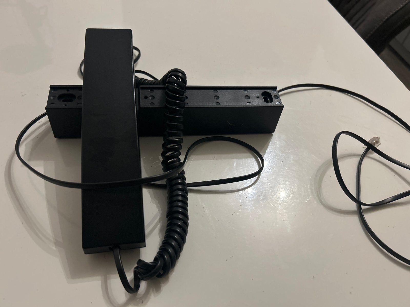 Vintage PTT Telecom Telefoon Zwart - Jaren '90, Telecommunicatie, Ophalen of Verzenden, Zo goed als nieuw