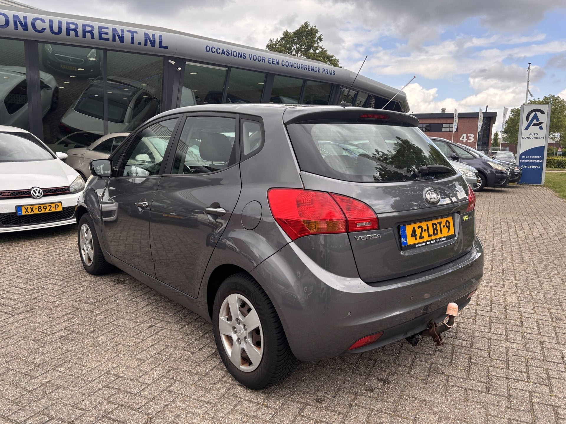 Kia Venga 1.6 CVVT X-tra, Airco, PDC, Nieuwe APK Inruil moge, Auto's, Kia, Voorwielaandrijving, Euro 5, 125 pk, Gebruikt