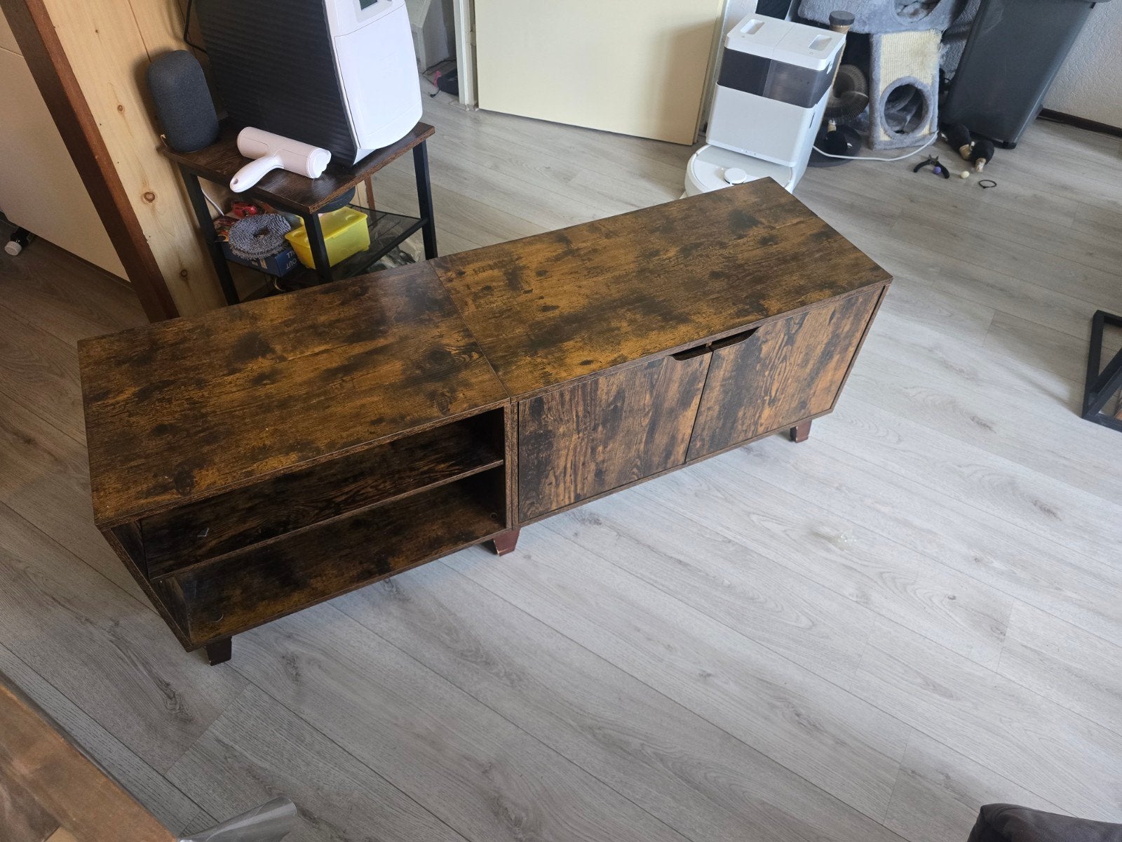 tv meubel vasagle, Ophalen, Zo goed als nieuw, 25 tot 50 cm, Minder dan 100 cm