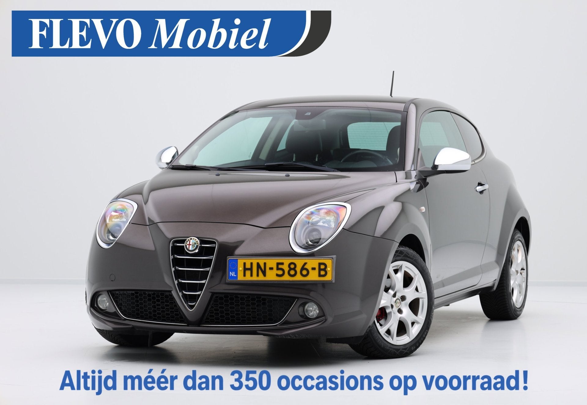 Alfa Romeo MiTo 0.9 TwinAir Junior Navi|Clima|Leer|Cruise, Auto's, Voorwielaandrijving, 101 pk, Gebruikt, Euro 6