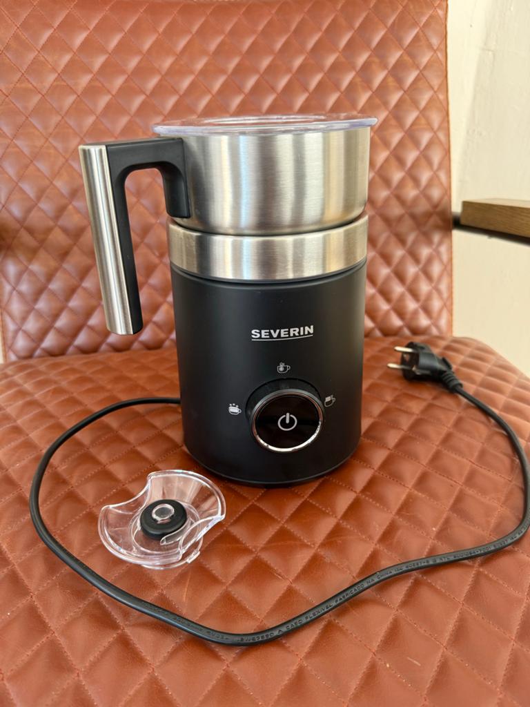 Severin SM 3585 Inductie Melkopschuimer - Barista Kwaliteit, Witgoed en Apparatuur, Melkopschuimers, Verzenden, Zo goed als nieuw