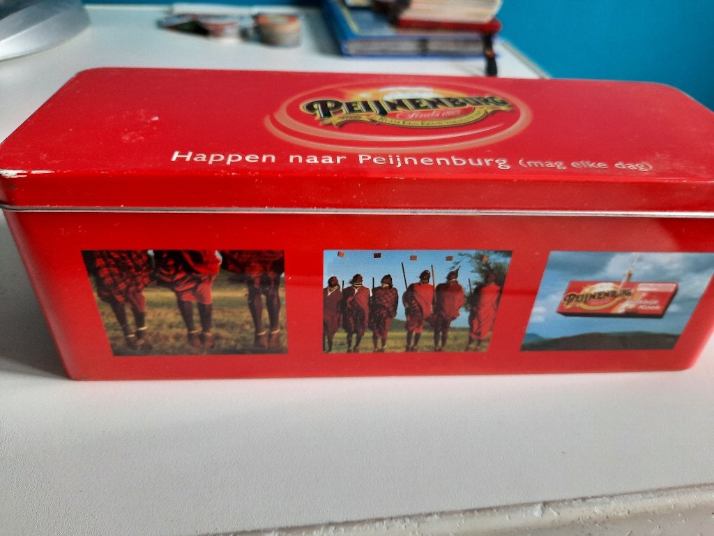 blik Peijnenburg, happen naar Peijnenburg, gebruikt, Ophalen of Verzenden, Gebruikt, Overige
