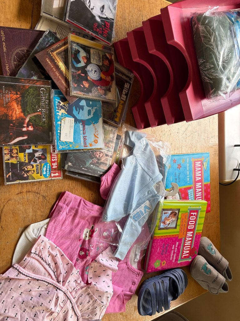 Mooie spullen (nieuw en gebruikt) voor rommelmarkt/braderie, Ophalen of Verzenden, Zo goed als nieuw