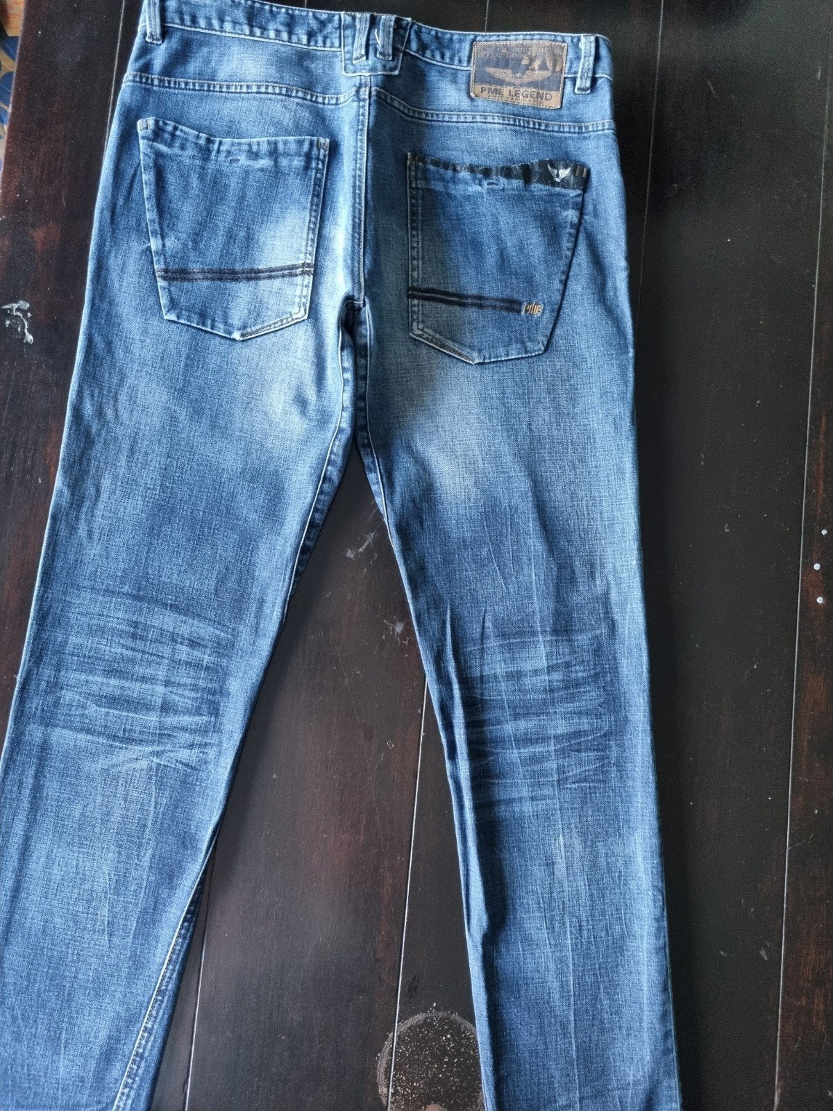 ZGAN PME LEGEND COMMANDER STRAIGHT STRETCH JEANS SIZE 34/34!, Blauw, Ophalen of Verzenden, Zo goed als nieuw, PME Legend