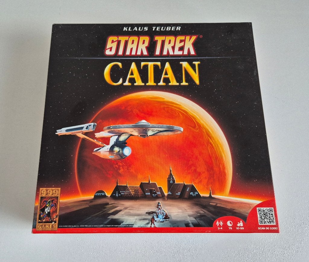 Star Trek Catan Bordspel Compleet 999 Games, Hobby en Vrije tijd, Drie of vier spelers, Ophalen of Verzenden, Gebruikt, 999Games