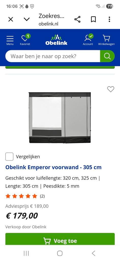 Voorwand, Ophalen
