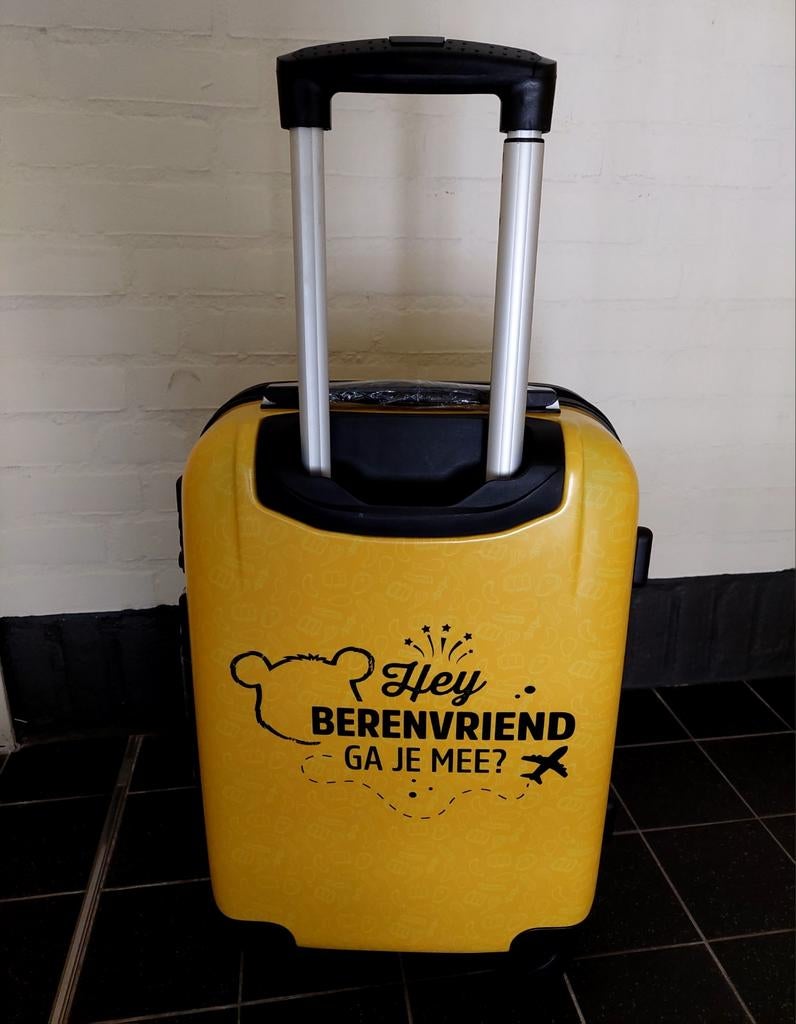 De beren koffer, Ophalen, Hard kunststof