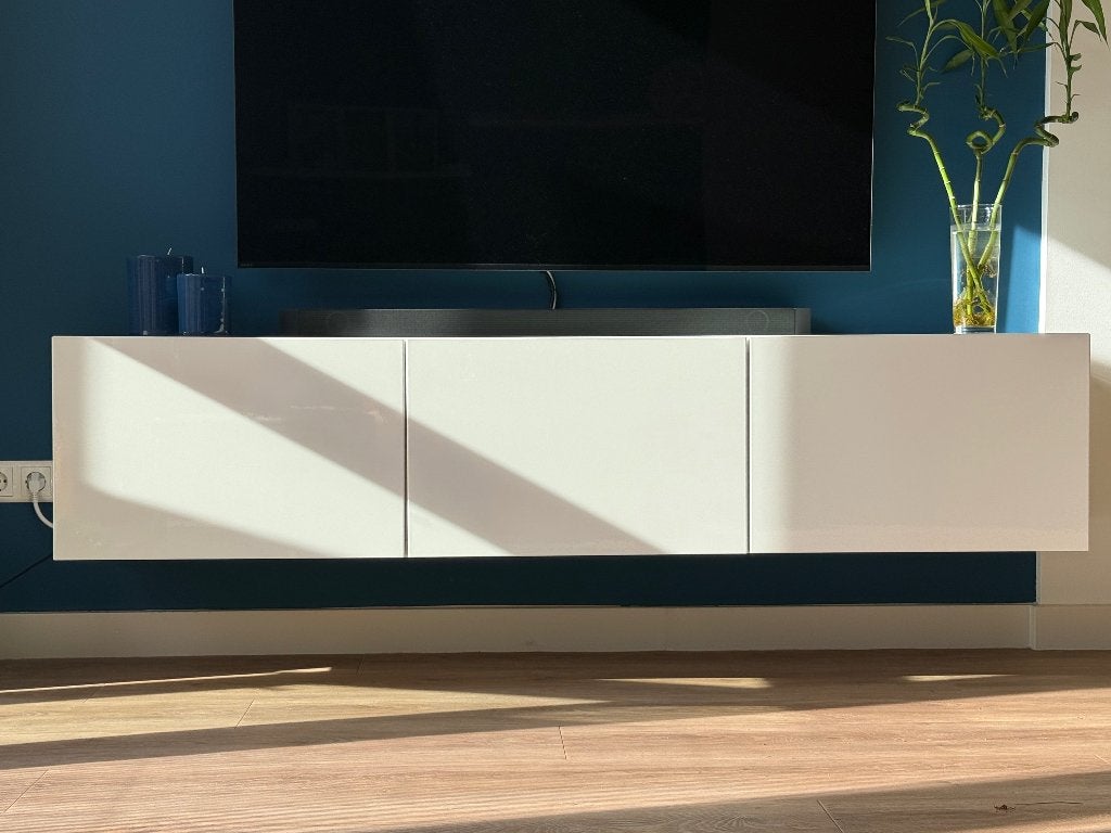IKEA Besta-Tv meubel, Ophalen, Overige materialen, 150 tot 200 cm, Zo goed als nieuw