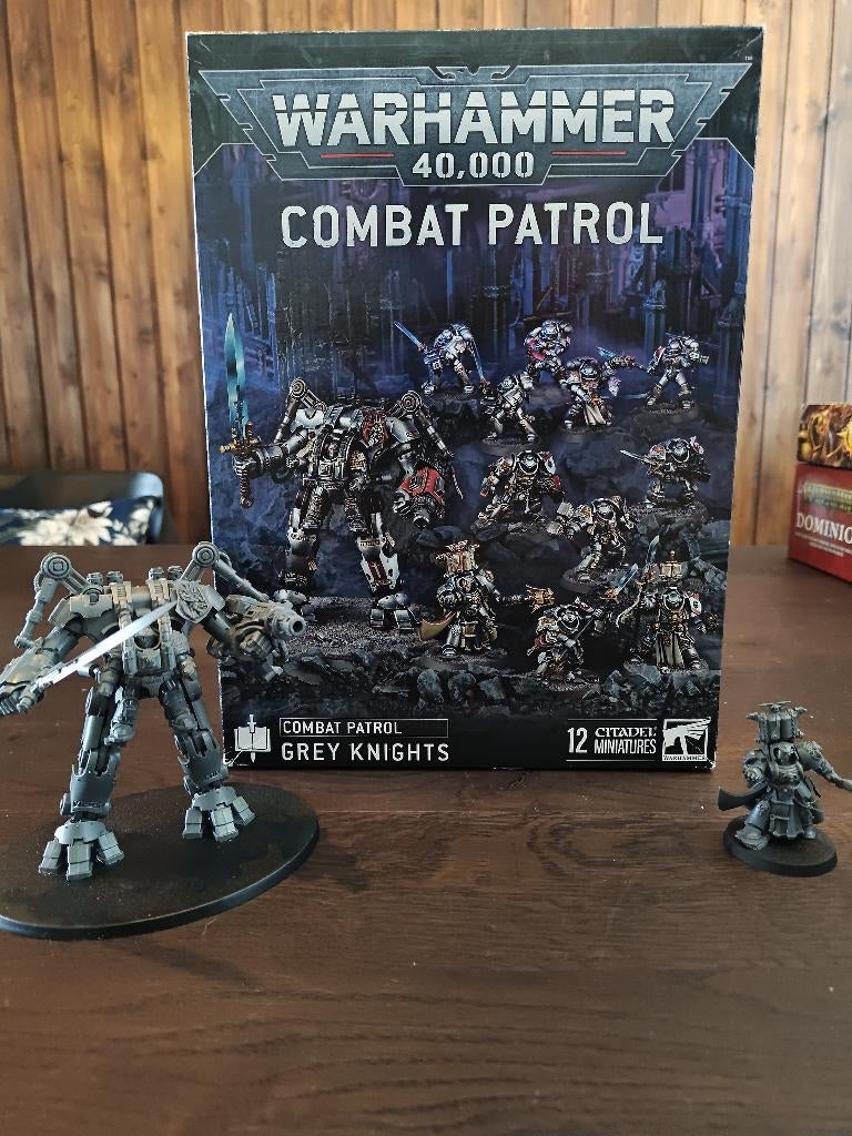 Warhammer 40k Grey Knights Combat Patrol, Hobby en Vrije tijd, Wargaming, Ophalen of Verzenden, Zo goed als nieuw, Warhammer