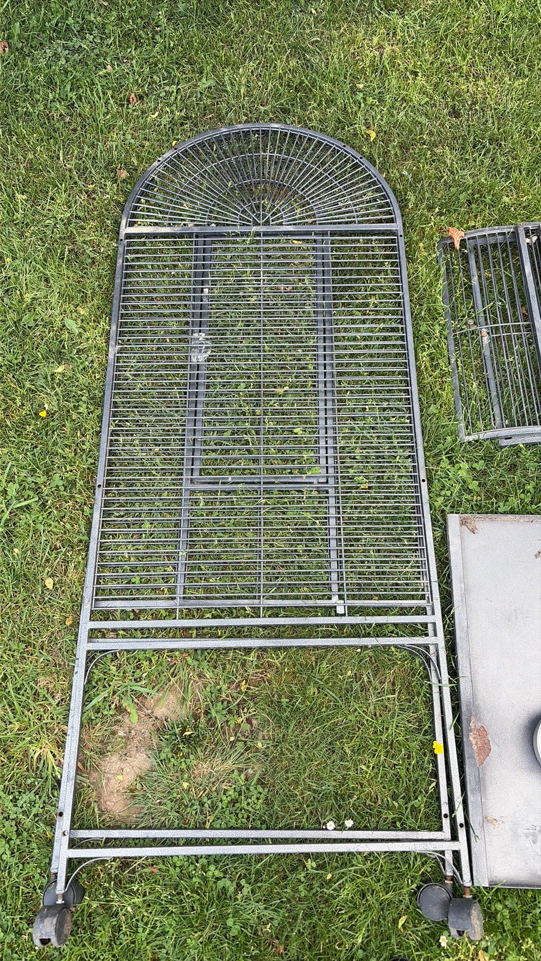 Papegaaienkooi, Dieren en Toebehoren, Ophalen, Gebruikt, Metaal, Vogelkooi