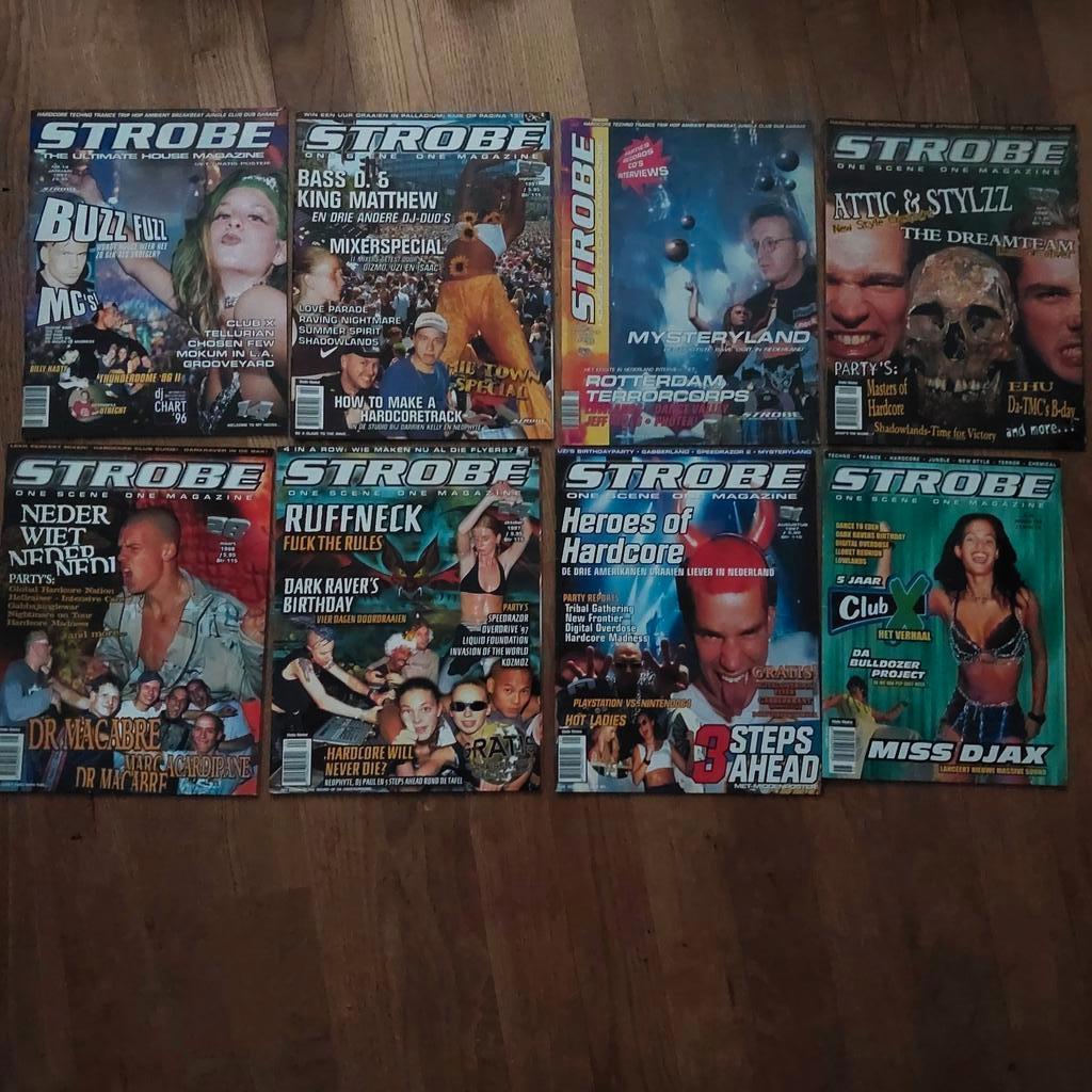 Strobe magazine  Thundermagazine, Verzamelen, Muziek, Artiesten en Beroemdheden, Zo goed als nieuw, Boek, Tijdschrift of Artikel