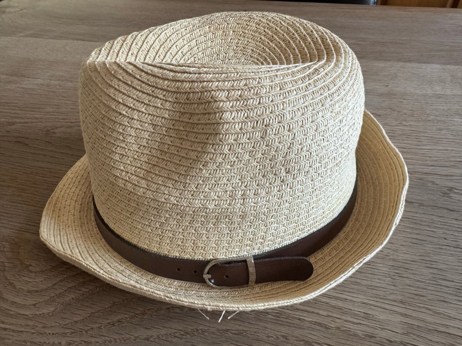 Stijlvolle Heren Hoed - Perfect voor Zomerse Dagen, Ophalen of Verzenden, Zo goed als nieuw, Hoed