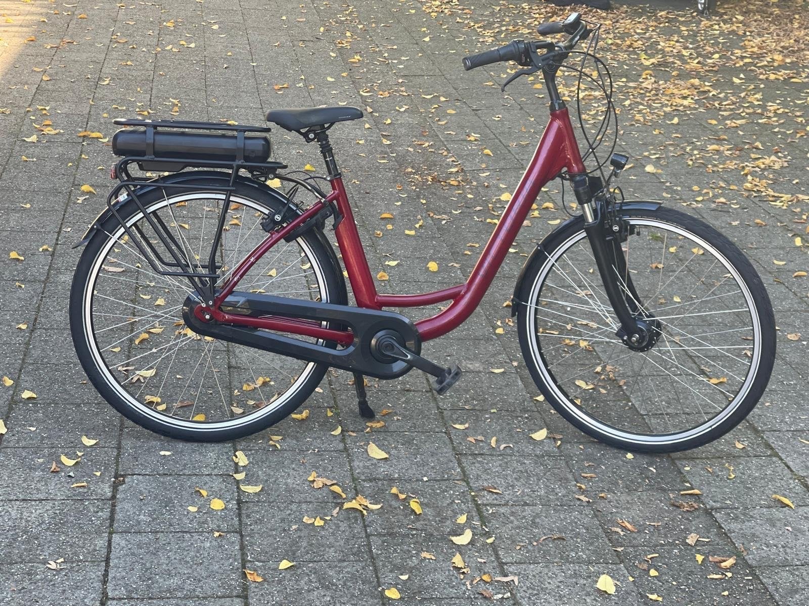 Elektrische  Viktoria damesfiets - Frame 48, Fietsen en Brommers, 47 tot 51 cm, Ophalen, Gebruikt
