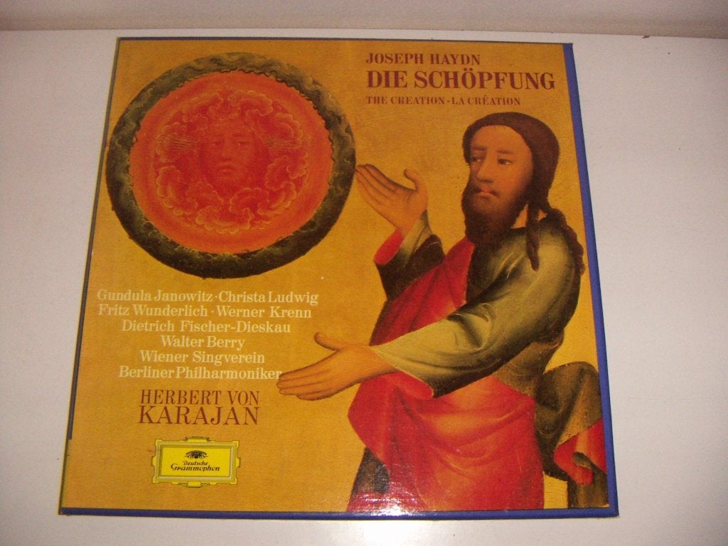 2 Langspeel platen met die Schöpfung van Joseph Haydn., Haydn, Overige formaten, Originele persing, Ophalen of Verzenden