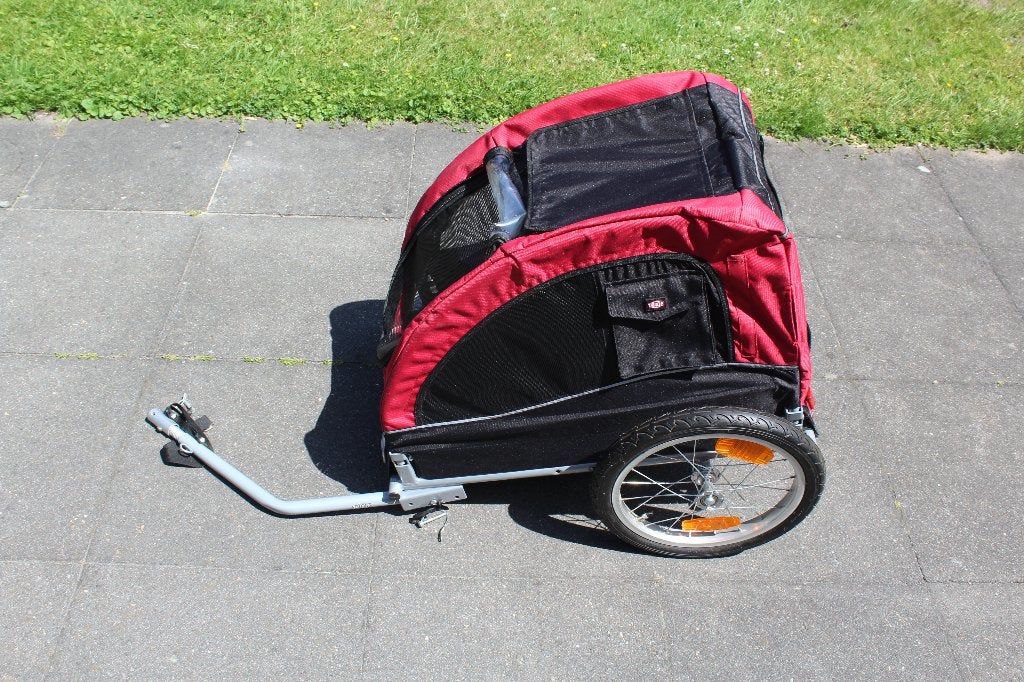 Trixie Fietskar - Hondenfietskar - Zwart Rood, Dieren en Toebehoren, Trixie, Ophalen, Zo goed als nieuw, Hondenfietskar