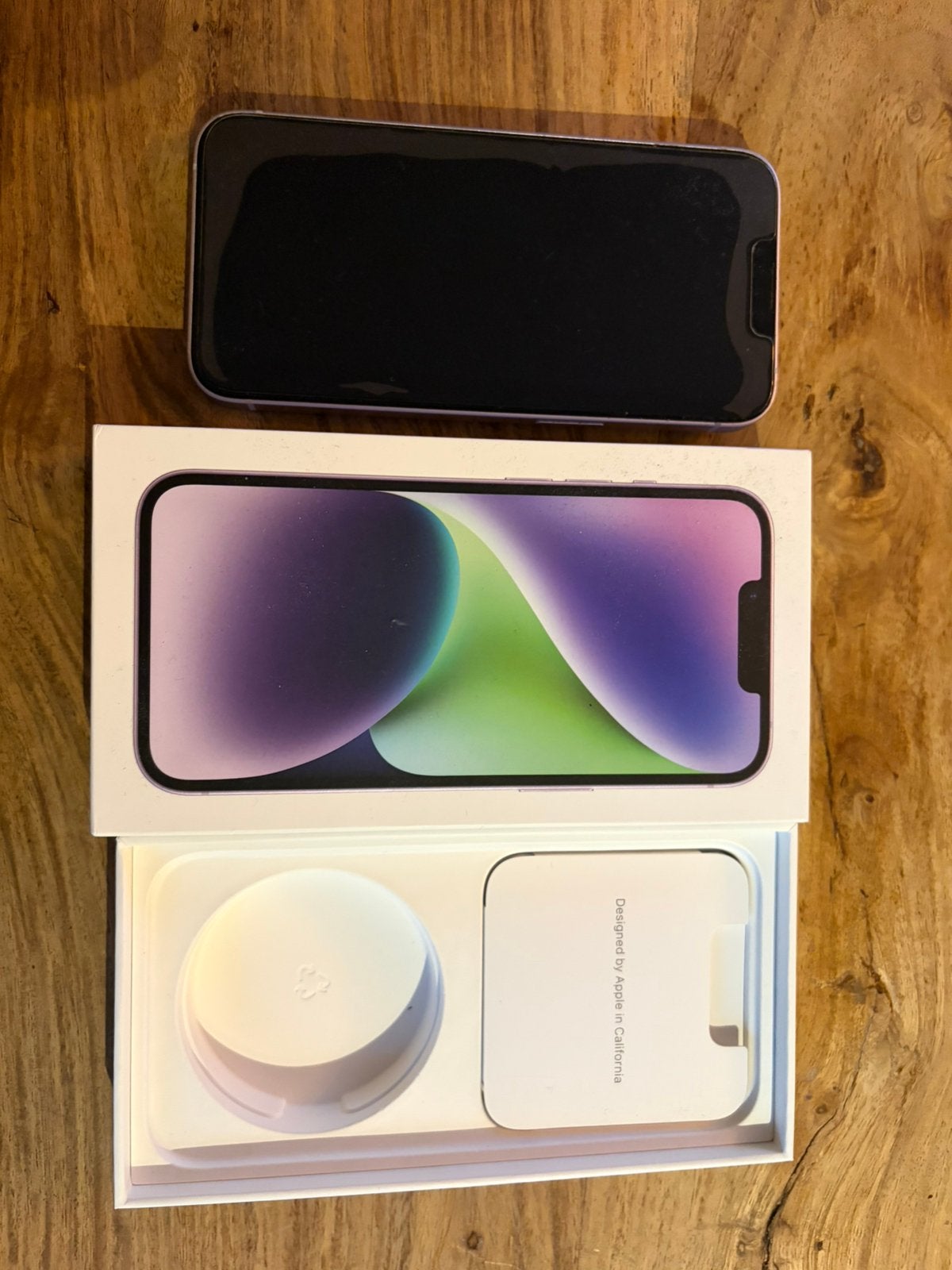 Iphone 14, Ophalen, 86 %, Paars, Zonder abonnement