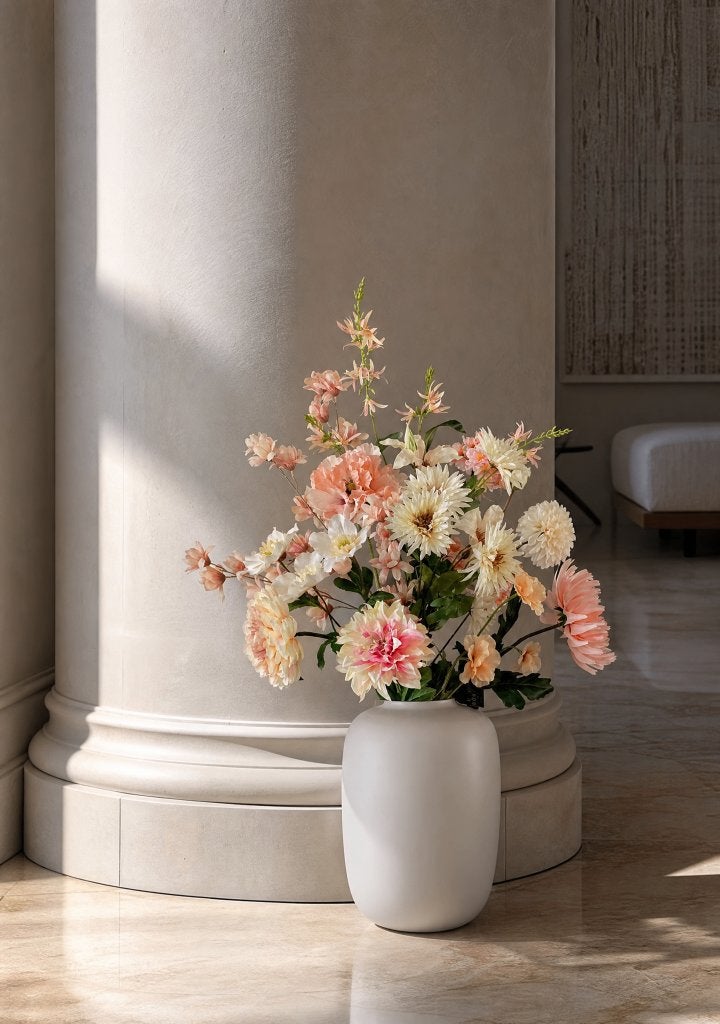 Zijdenboeket Symphony, Majestic Flowers, Majestic Flowers, Nieuw, Ophalen of Verzenden