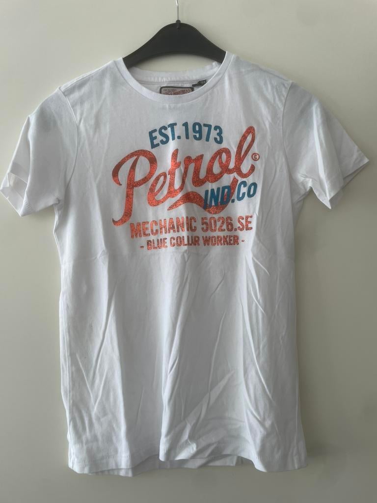 Gloed nieuw Petrol T-shirt, Ophalen of Verzenden, Nieuw, Maat 46 (S) of kleiner, Wit
