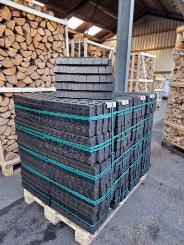 Bundel 25 kg bruinkoolbriketten,Rekord voor hout/kolenkachel, 6 m³ of meer, Ophalen, Blokken
