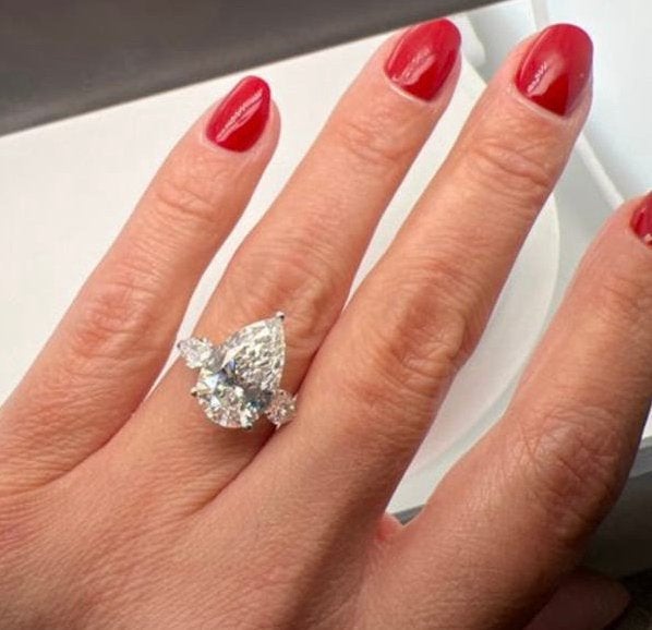 Nieuwe witgouden ring met VS2 diamanten van maar liefst 6ct!, Sieraden, Tassen en Uiterlijk, Ringen, Wit, Nieuw, Ophalen of Verzenden