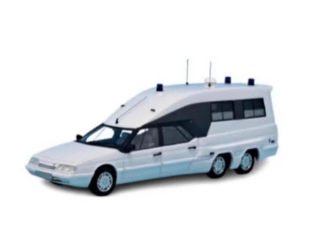 Citroen XM Tissier & decals Ambulance schaal 1/43 Perfex 918