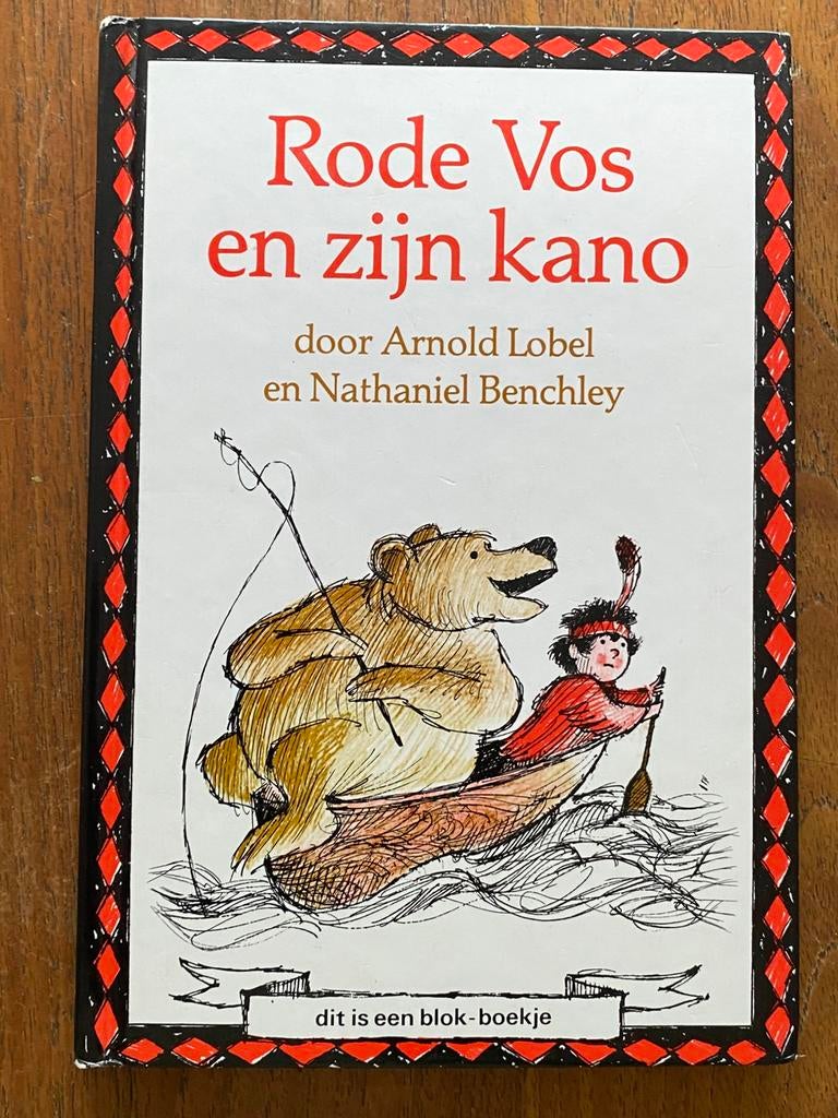 Rode Vos en zijn kano - Arnold Lobel, Ploegsma blokboekje, Boeken, Gelezen, Fictie algemeen, Ophalen of Verzenden, Arnold Lobel; N. Benchley