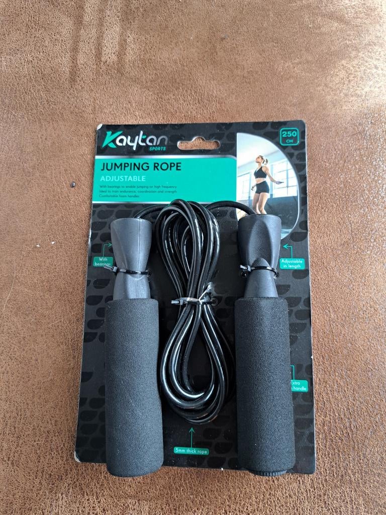 Kaytan Sports Verstelbaar Springtouw - Nieuw in verpakking, Ophalen of Verzenden, Nieuw, Benen, Overige typen