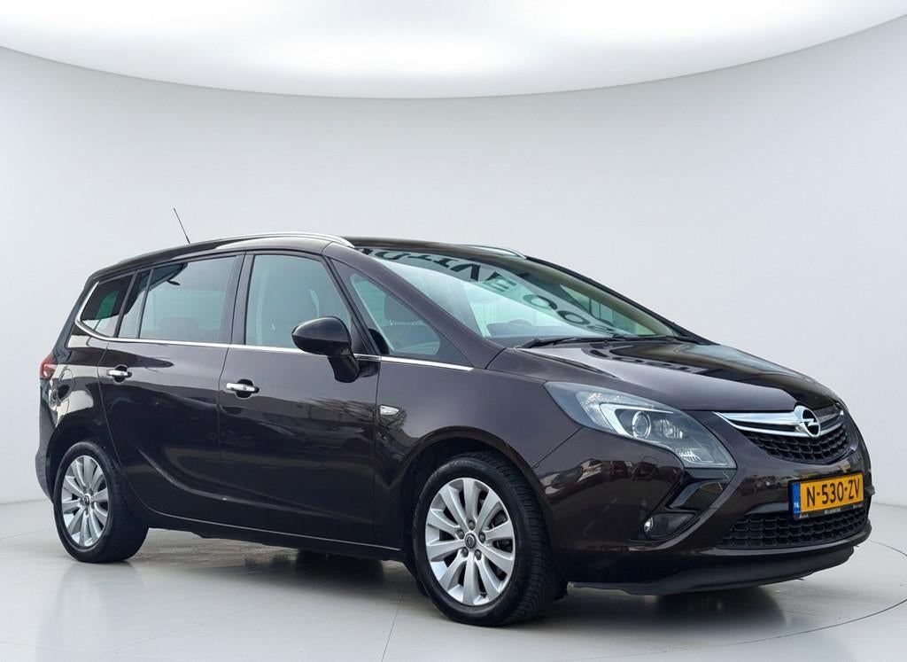 Opel Zafira Tourer 1.4 140PK Cosmo {Automaat Probleem}, Euro 5, Zwart, 4 cilinders, Bruin