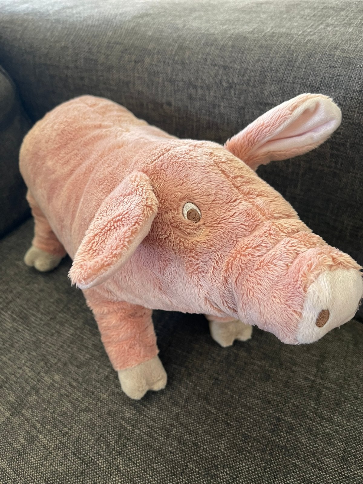 Ikea knorrig pluche roze varken, Ophalen of Verzenden, Zo goed als nieuw, Overige typen
