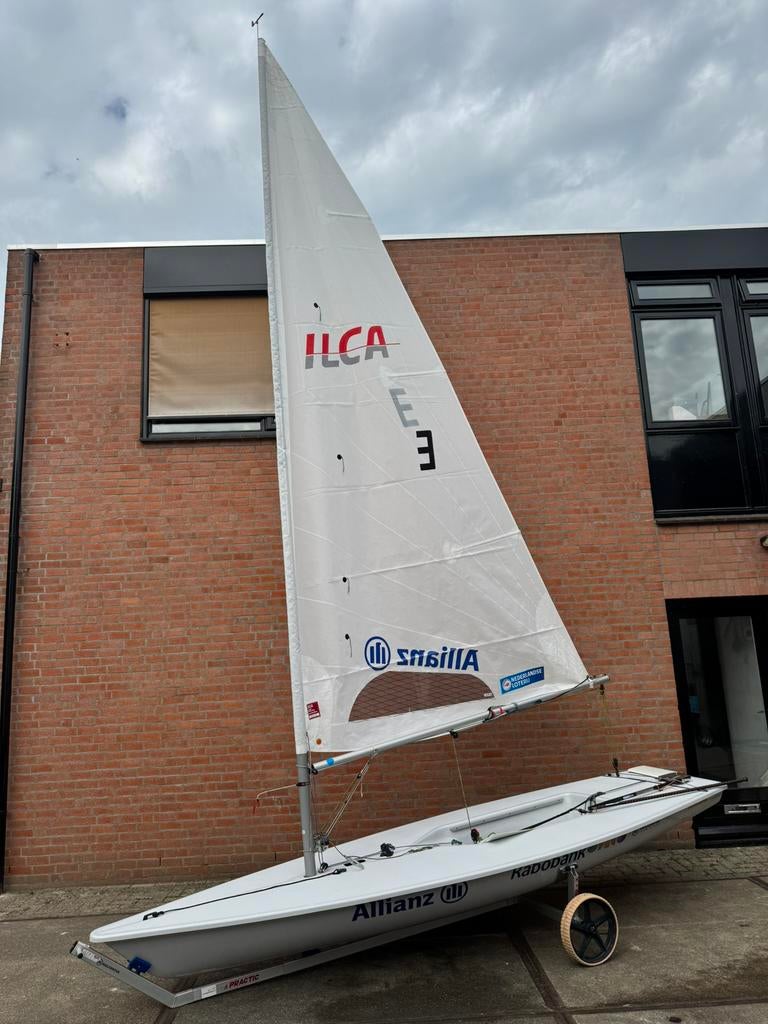 ILCA 7 zeilen, onderdelen en complete boot, Watersport en Boten, Zeilen en Zeiltoebehoren, Ophalen, Zo goed als nieuw, Minder dan 15 m²