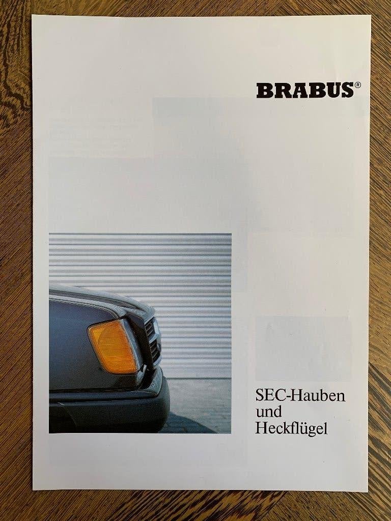Flyer Mercedes-Benz Brabus spoilerset nieuw, Ophalen of Verzenden, Nieuw, Mercedes, Mercedes-Benz