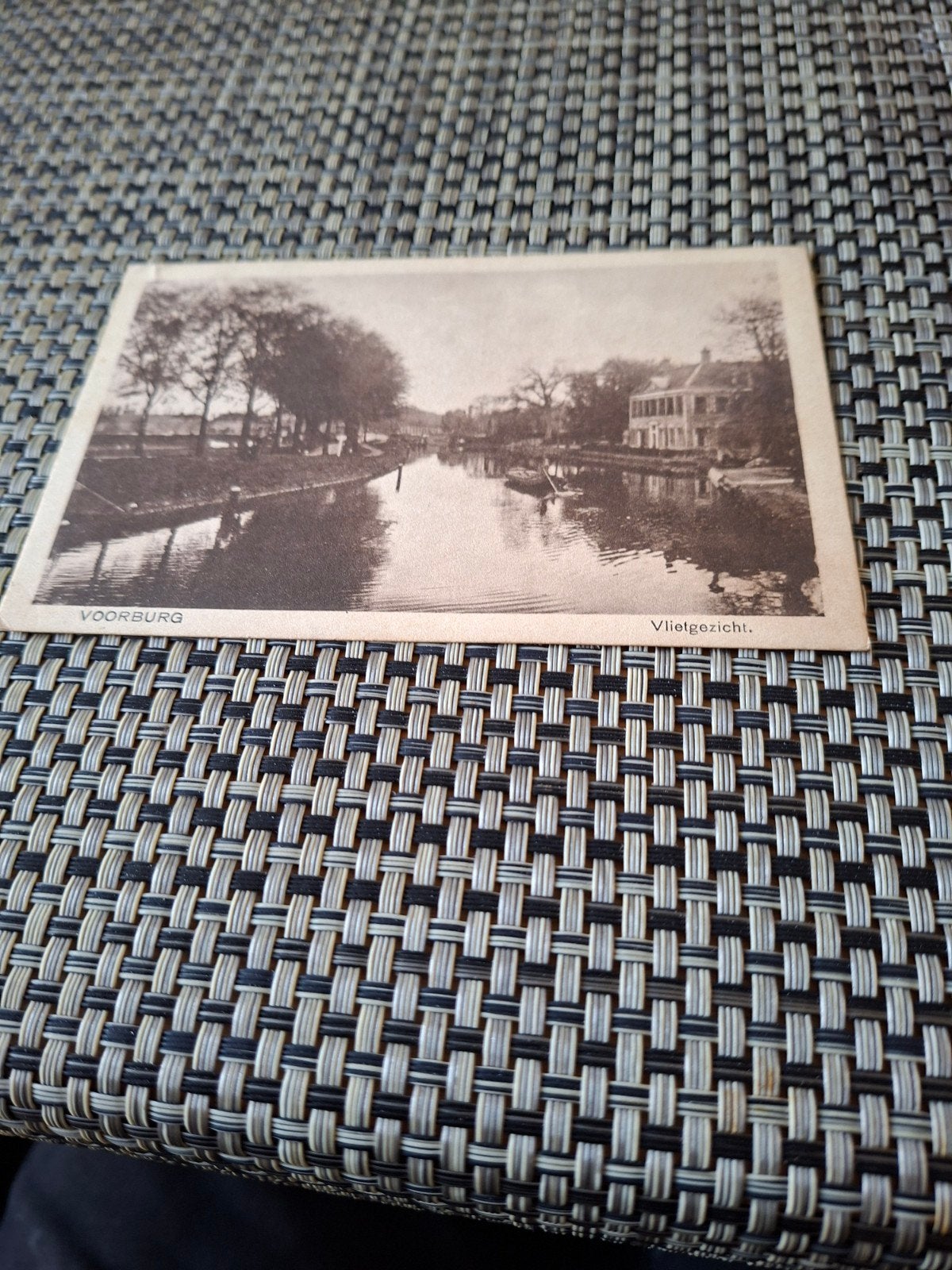 Voorburg Vlietgezicht 1922, Ophalen of Verzenden, 1920 tot 1940, Gelopen, Zuid-Holland