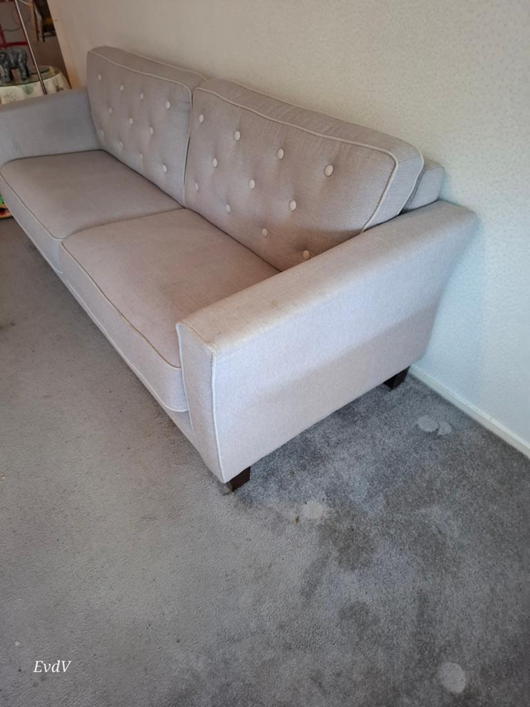 2 1/2 zits bank, Ophalen, Gebruikt, Tweepersoons, 75 tot 100 cm