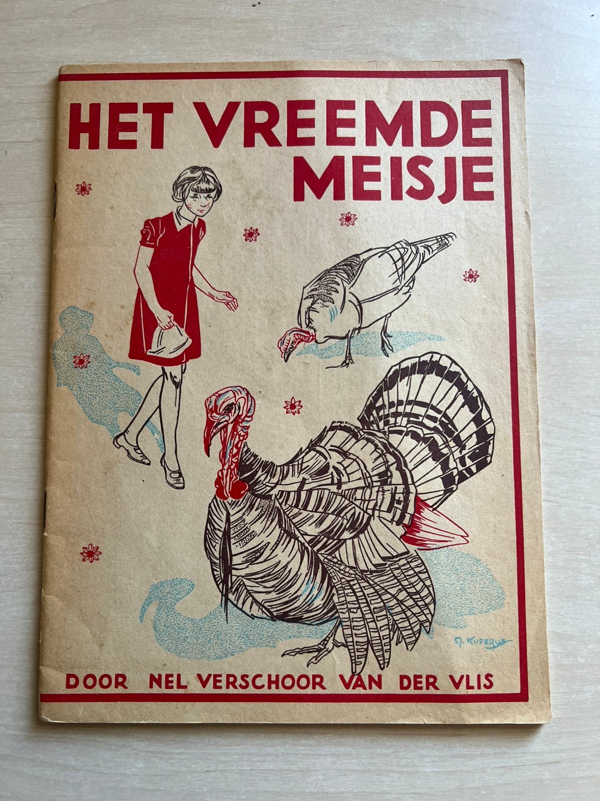 Het vreemde meisje door Nel Verschoor van der Vlis, Ophalen of Verzenden