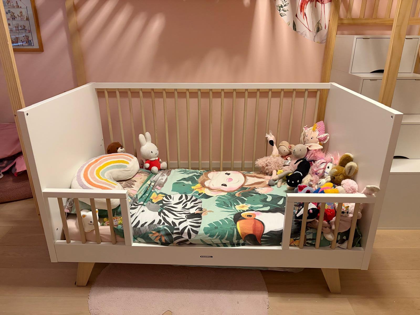 Kidsmill peuterbed/ ledikant140x70, Kinderen en Baby's, Ophalen, Gebruikt, 70 tot 85 cm, 140 tot 160 cm