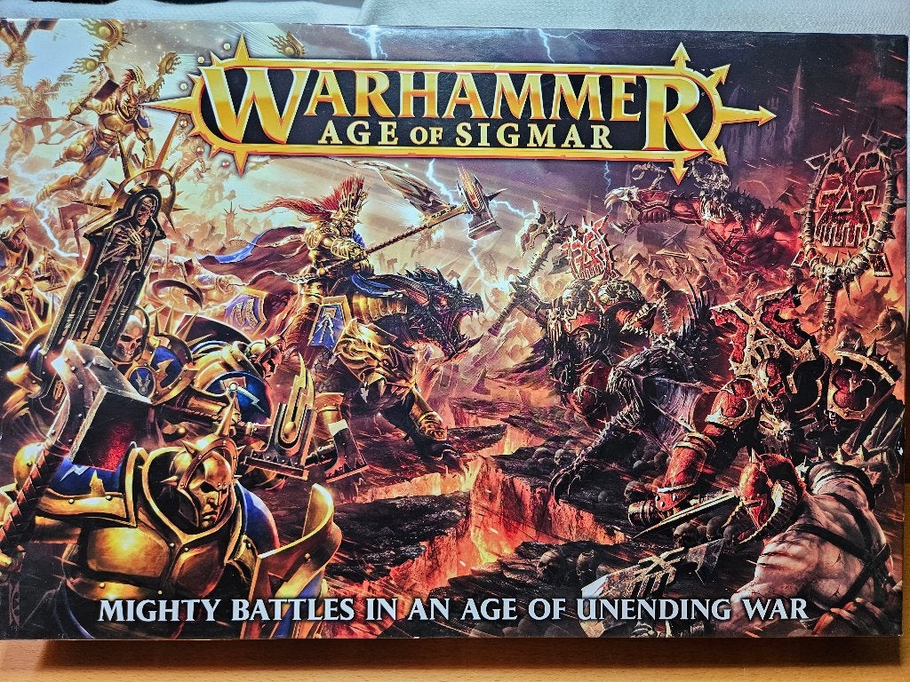 Warhammer Age of Sigmar Eerste editie starter set, Met verf, Figuurtje(s), Nieuw, Warhammer