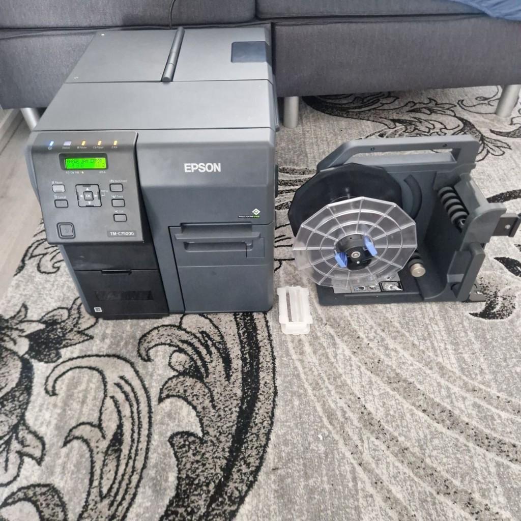 Epson TM-C7500G Professionele Label Printer Met Kleur, Computers en Software, Printers, Ophalen, Printer, Epson, Kleur printen